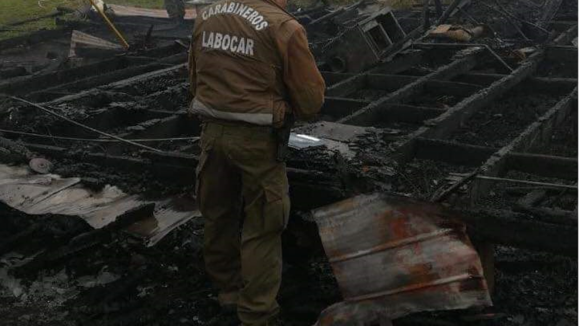 Hombre murió en incendio que afectó a vivienda en Calbuco