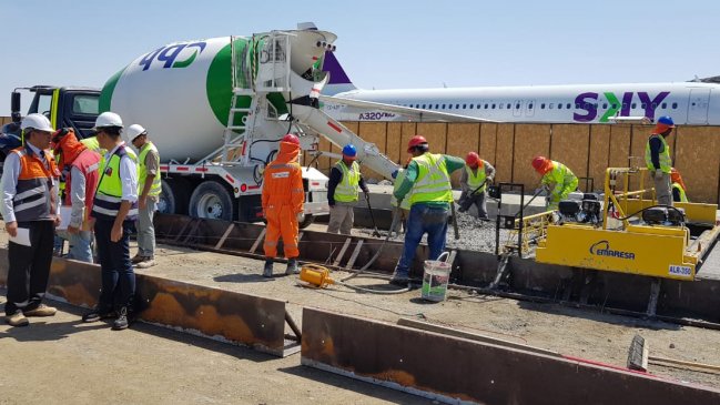 Arica: Obras de conservación en el aeropuerto Chacalluta se extenderán hasta agosto