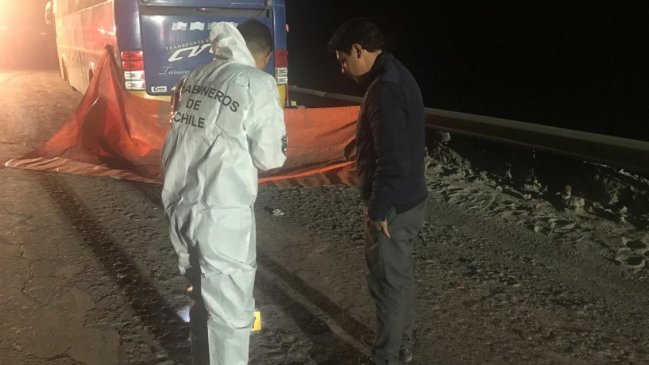 Atacama: Chofer de bus que atropelló a trabajador fue formalizado por cuasi delito de homicidio