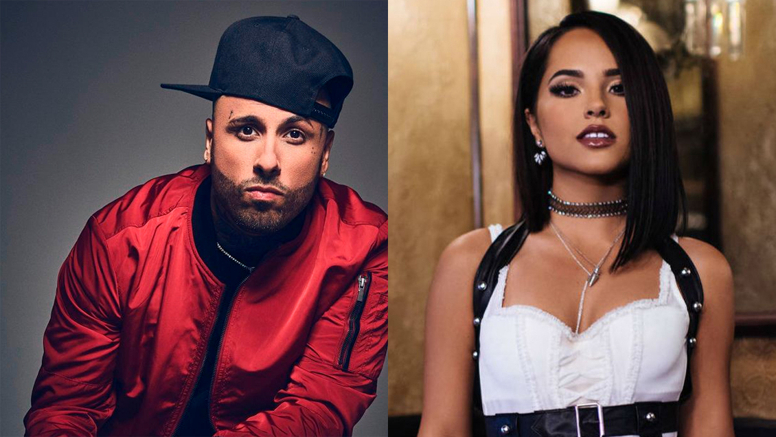 Nicky Jam y Becky G agendan show en el Movistar Arena