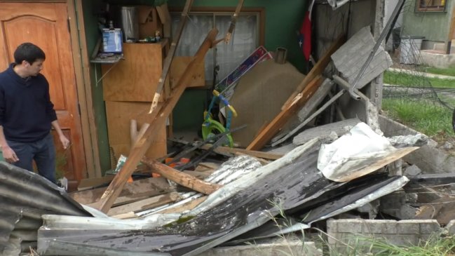 Casa fue embestida por auto descontrolado: 