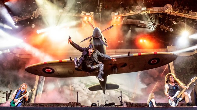 País metalero: Iron Maiden agotó su segundo concierto en Chile