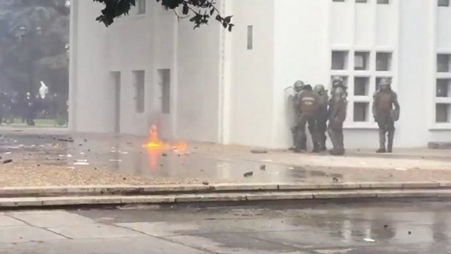 Al menos 10 detenidos por marcha estudiantil no autorizada en Concepción