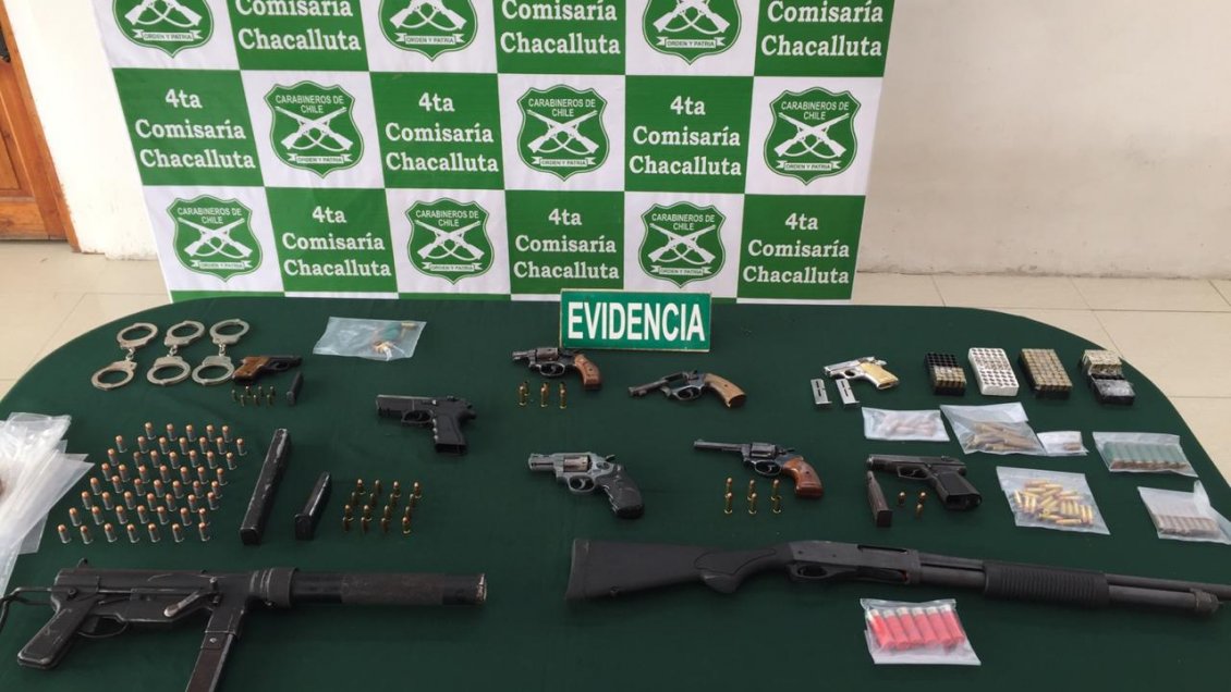 Seis detenidos dejó operativo para desbaratar banda que robaba viviendas de sectores rurales de Arica