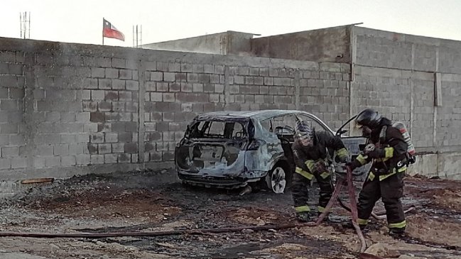 Prisión preventiva para presuntos integrantes de banda que quemó vehículo y robó en casa de cambio de Coquimbo