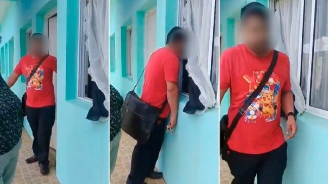 Macabro femicidio: Vecinos grabaron a un hombre salir de la casa de la víctima