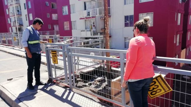 Iquique: Revisan casas sociales tras fuertes lluvias