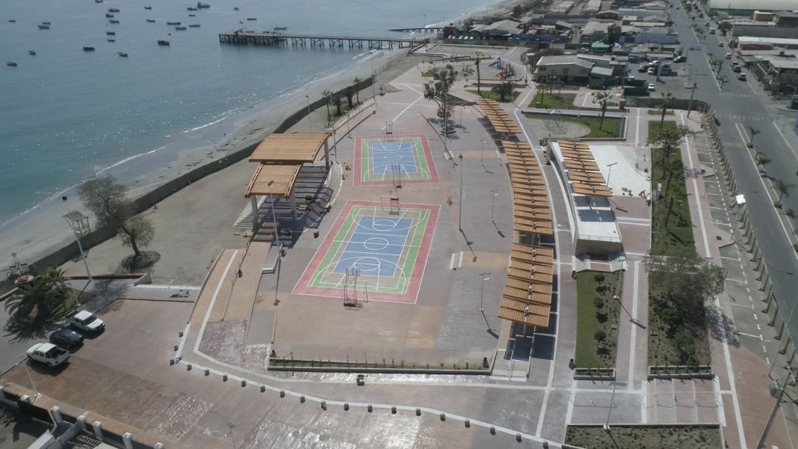 En etapa final se encuentran las obras del borde costero en el sector Plaza de la Cultura de Mejillones