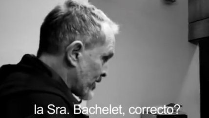  La mediática persecución de Bosé a Bachelet en México  