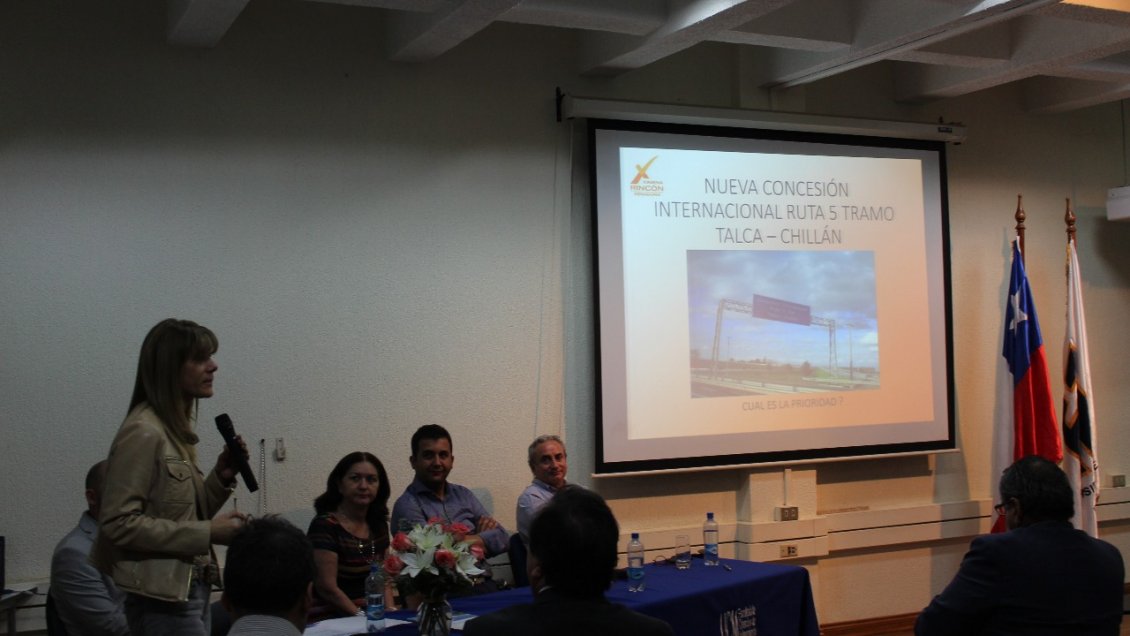 Senadora Rincón (DC) compartió críticas a mejoramiento vial del MOP por bypass en Talca