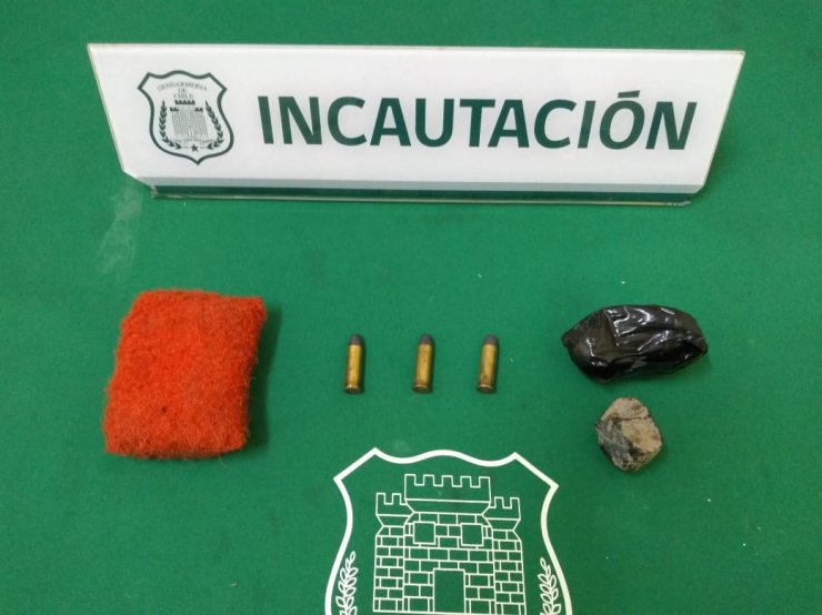 Gendarmería incautó municiones que fueron lanzadas al patio de la Cárcel de Chillán