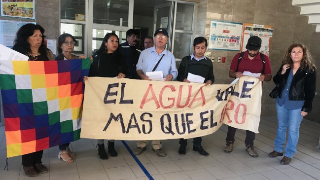 Organizaciones sociales de Atacama no pudieron entregar carta a la DGA