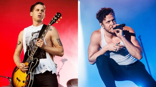 Vocalista de Foster the People se disculpa con líder de Imagine Dragons