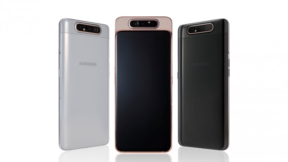 Samsung lanzó teléfono con cámara rotativa