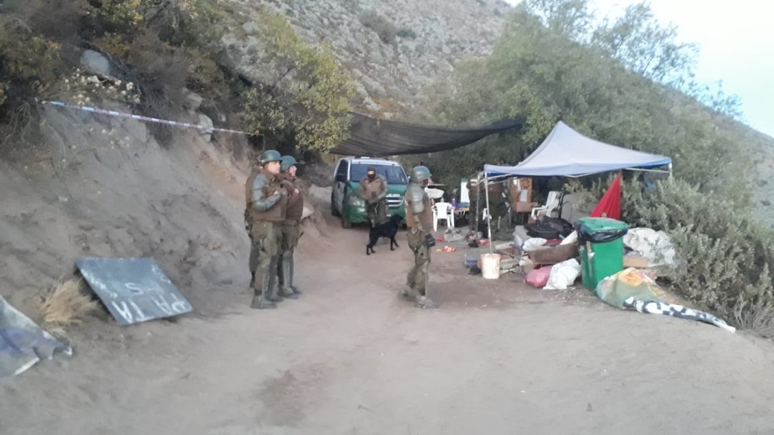 Toma en torre de alta tensión: Carabineros detuvo a tres manifestantes
