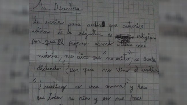 Municipio separó a profesor acusado de hacer 