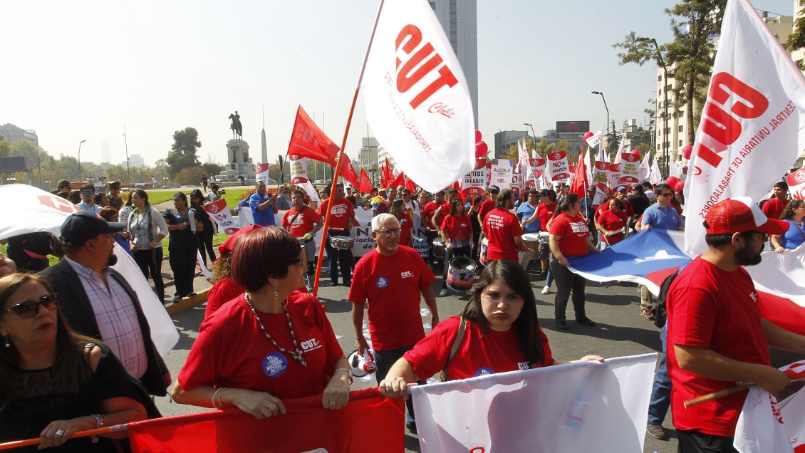 CUT realiza paralización nacional