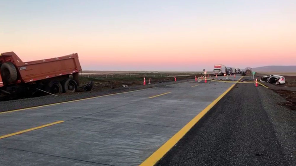 Conductor falleció tras violenta colisión frontal en ruta internacional de Magallanes