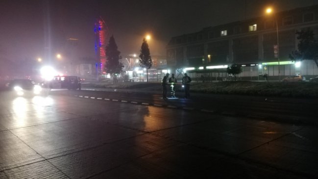 Peatón falleció tras ser atropellado en Estación Central