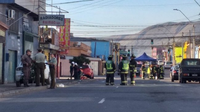 Presencia de cianuro en barraca incendiada desató emergencia química en Iquique