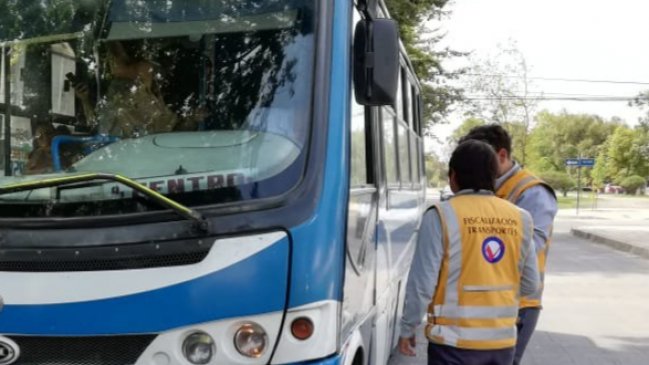 Por conducir ebrio, detienen a conductor de microbús en Chillán Viejo