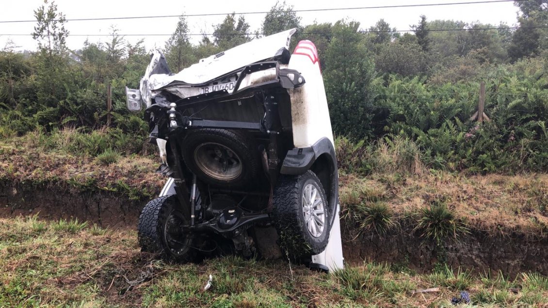 Accidentes de tránsito durante lluviosa tarde en Puerto Montt dejan tres lesionados