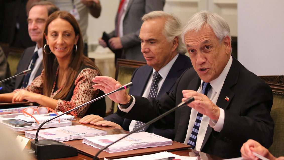 Presidente Piñera convocó a Consejo de Gabinete para este jueves