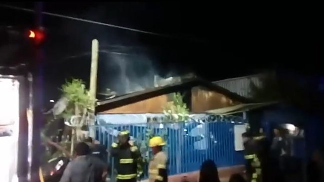 Bomberos de Graneros denuncian robo de implementos mientras combatían incendio