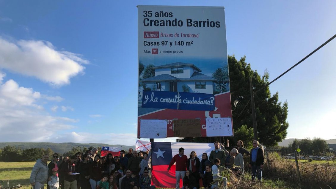 Vecinos del sector Torobayo de Valdivia buscan detener proyecto inmobiliario