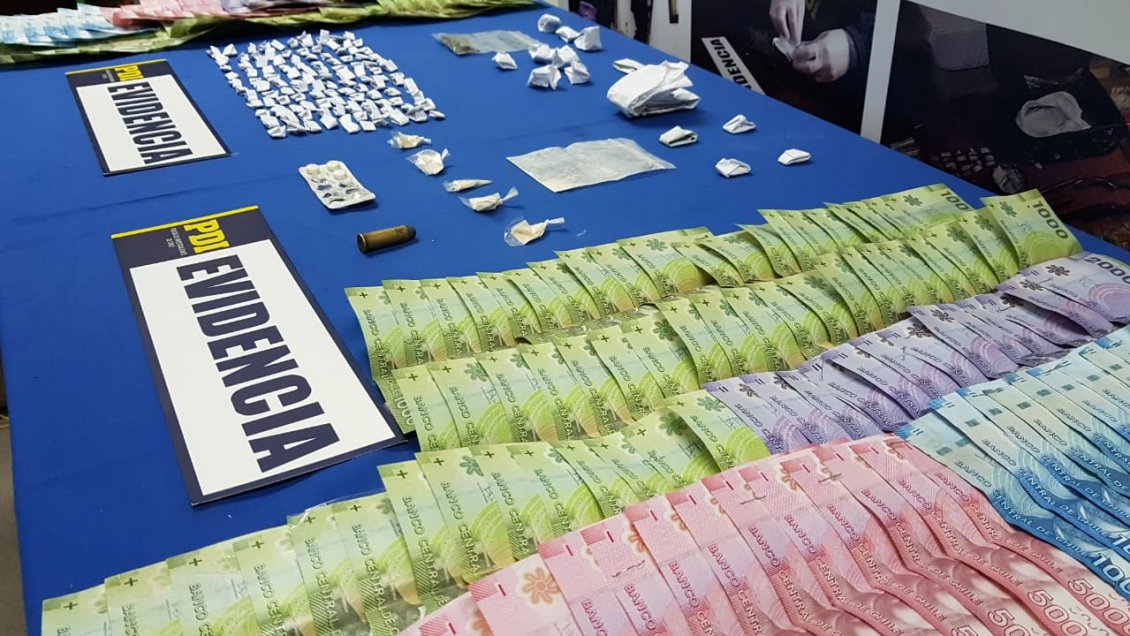 PDI desbarató dos puntos de venta de droga en Copiapó