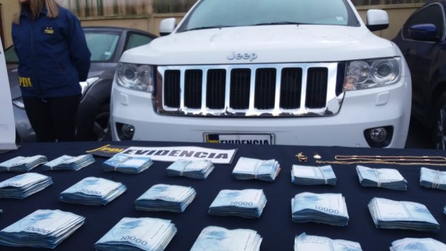 Recuperan los primeros 100 millones de pesos tras robo a camión de valores en Talcahuano