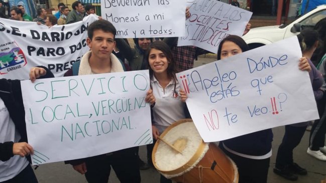 La Araucanía: Trabajadores del Servicio Educación Costa deponen paro