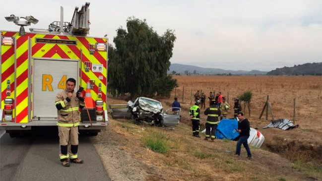 Dos fallecidos deja accidente de tránsito en Casablanca