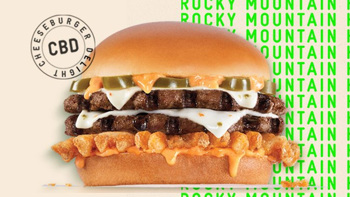 Hamburguesa y marihuana juntas: El menú de conocida cadena para el 4/20