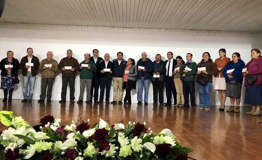 Pequeños agricultores de Cañete recibieron recursos e incentivos económicos