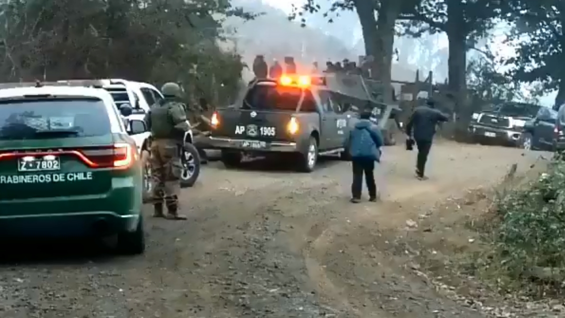 Segundo ataque incendiario se registró en La Araucanía