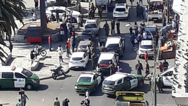 Protagonistas de balacera en el centro de Valparaíso tienen amplio prontuario
