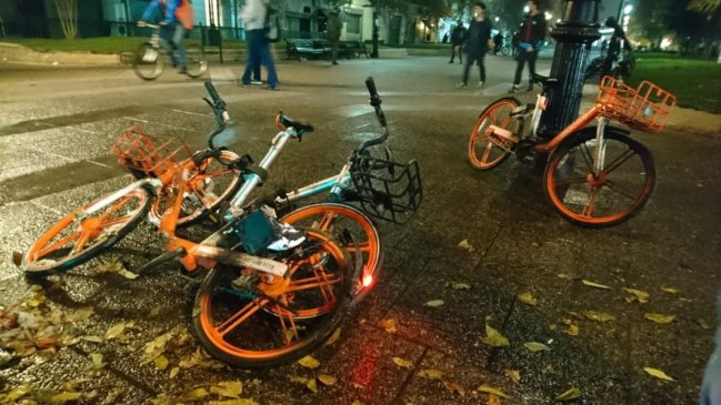 Incidentes en el centro de Santiago por protesta contra el TPP11