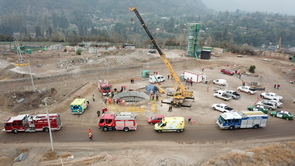 Trabajador murió al caer a pozo en Pirque