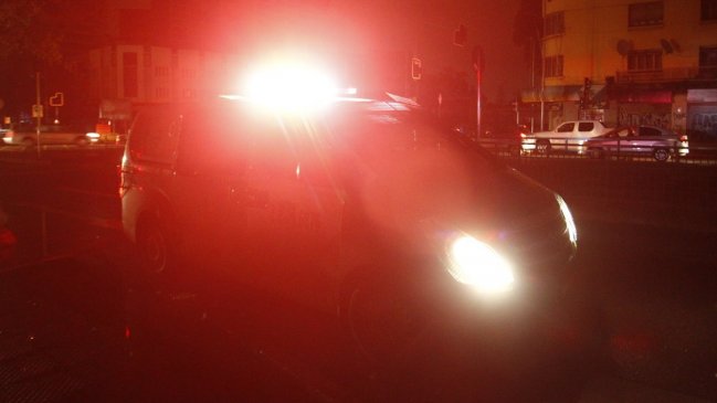 Colisión de tren y ambulancia deja un herido grave en Estación Central