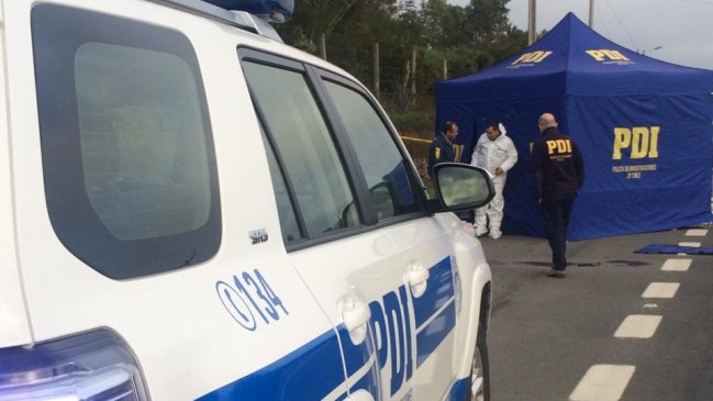 Hombre fue asesinado a balazos y abandonado en la vía pública en Calbuco