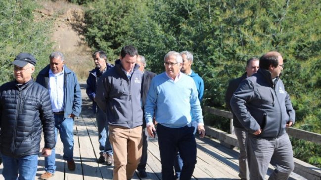 Autoridades realizan visita técnica a zona donde se pretende emplazar el embalse Chillán