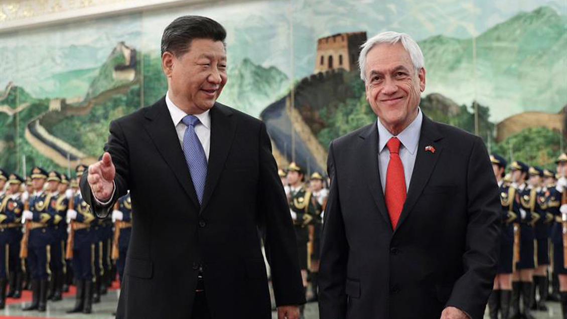 Piñera: Queremos transformar a Chile en un centro de negocios para las empresas chinas