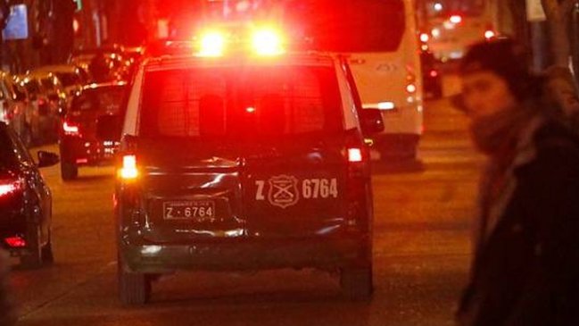 Matrimonio fue víctima de violento portonazo en Estación Central