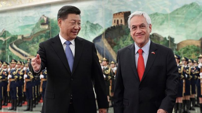 Piñera: Queremos transformar a Chile en un centro de negocios para las empresas chinas