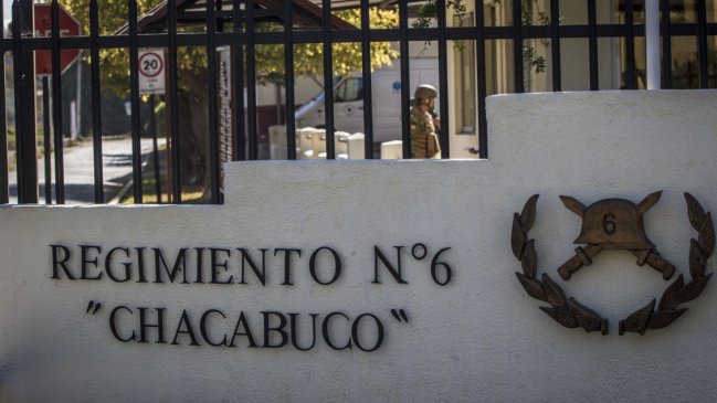 Fiscalía Militar confirmó un tercer conscripto detenido por robo de fusiles en Concepción