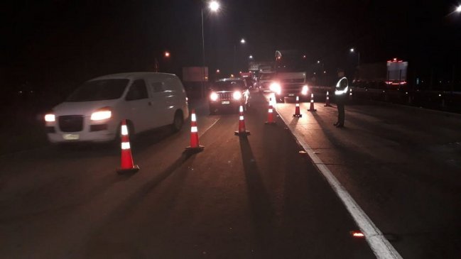 Tres accidentes consecutivos complican tránsito en Ruta 5 Sur