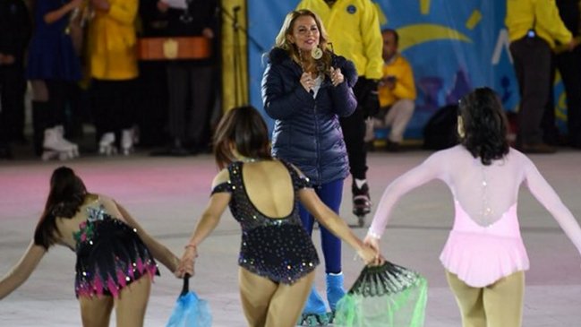 Cathy Barriga entregará cuenta pública realizando un acto en pista de patinaje