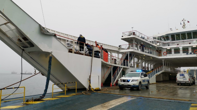 Trabajador falleció tras sufrir accidente en ferry de Punta Arenas
