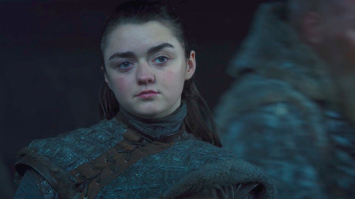 Maisie Williams y la escena de Arya en 
